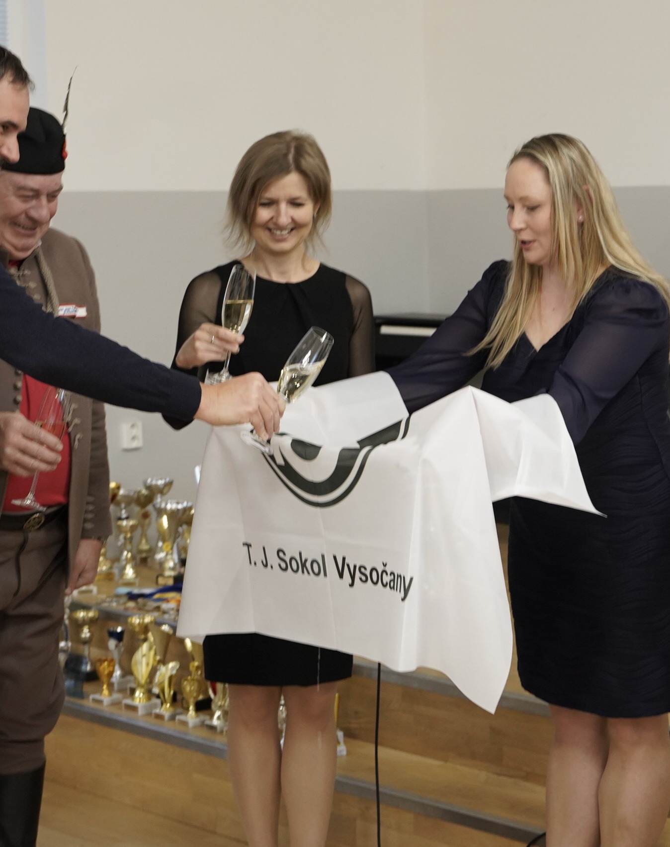 Křest České twirlingové školy a T. J. Sokola Vysočany - SMT ČR Michaela Holmanová